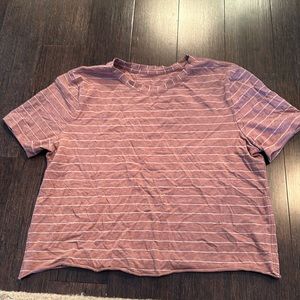 Lululemon love tee cropped size 6